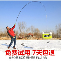 名伦鳟鱼竿碳素台钓竿超硬19调6H 长节手杆4.5/5.4米竞技垂钓渔具