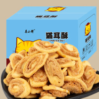 400g/箱猫耳朵零食袋装8090后怀旧小食品猫耳酥网红零东辉店