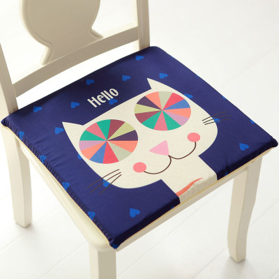 绘窝(HuiWo)家纺 卡通学生椅子 餐椅垫 坐垫 椅垫