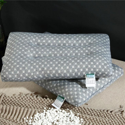 绘窝(HuiWo)家纺 新款护颈碎乳胶枕 枕头 枕芯