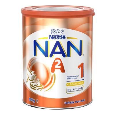 24年8月-原装进口澳洲 Nestle 雀巢 NAN能恩A2婴幼儿牛奶奶粉1段(0-6个月)800g