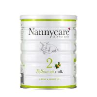 原装进口英国Nannycare纳尼凯尔羊奶粉2段(6-12个月)900g