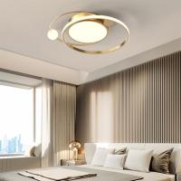 创意个性卧室顶灯吸顶灯现代简约圆形卧室灯