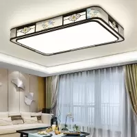 新中式吸顶灯具套装组合现代长方形客厅卧室灯套餐2020中国风