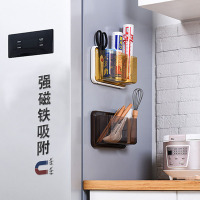 冰箱挂架厨房置物架冰箱架创意家用收纳架冰箱侧边侧磁铁壁挂塑料