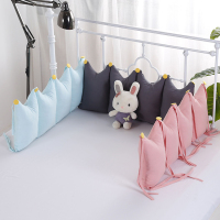 纯棉靠垫护栏垫可拆洗围栏宝宝垫童床婴儿床上用品抱枕床头垫床围