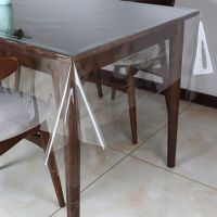 薄可下垂软玻璃pvc餐桌桌布塑料台布防水防烫免洗长方形茶几垫