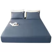 全棉床笠单件纯棉床罩床套床垫保护罩席梦思防尘套全包床lc