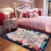 儿童卡通网红地毯卧室客厅满铺可爱房间床边地垫榻榻米门垫爬行垫