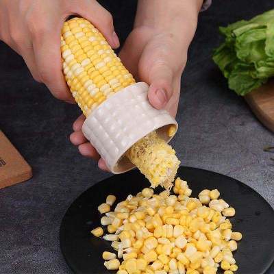 不锈钢剥玉米神器家用削刨玉米粒剥离器手动玉米脱粒器厨房小工具