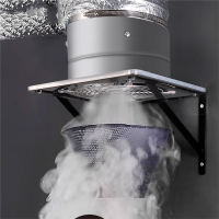 出租房厨房排气扇排烟抽风机魅扣强力排风扇吸抽油烟机家用大吸力简易
