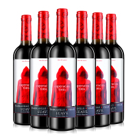 西班牙原瓶进口红酒 小红帽干红葡萄酒750ml*6瓶 整箱装