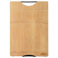 爱仕达(ASD)菜板 天然整竹砧板可悬挂可立 婴儿辅食水果案板面板 竹林轻语系列38*28