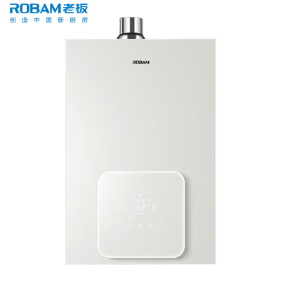 老板(ROBAM)16L燃气热水器 水气双调 智能恒温 防风防冻 增容强排式 节能抑菌 燃气壁挂炉HD660A-16