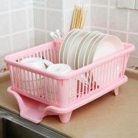 水槽大容量洗碗收纳筐多用碗碟小用品厨房放碗架纳丽雅沥水篮控水架