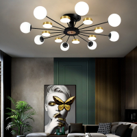 LED客厅吸顶灯纳丽雅(Naliya)轻奢现代简约大气主卧室吊灯北欧灯具饰