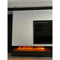 定制智能3d雾化壁炉定制欧式简约轻奢家居纳丽雅加湿火焰嵌入式仿真火焰装饰