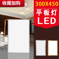 集成吊顶灯LED平板灯300x450铝扣板灯庄子然厨卫20瓦30X45嵌入式厨房灯