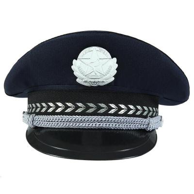 迪鲁奥(DILUAO)儿童警察帽子 小孩交 青少年表演帽 保安帽子扮演帽子
