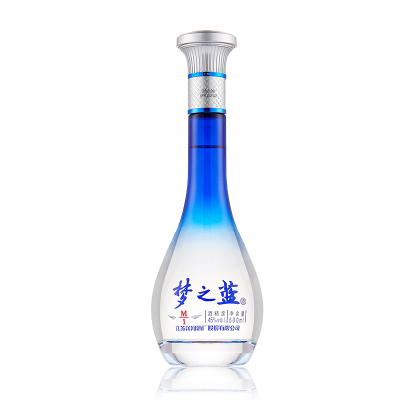 【洋河久享仕专卖店】洋河蓝色经典梦之蓝M1 白酒45度500ml*1瓶 送miniM1一瓶