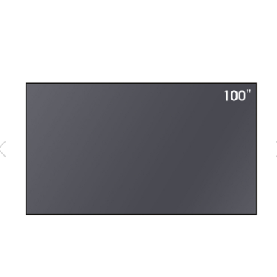 [包安装调试]菲涅尔抗光硬屏硬幕100寸屏幕布4k超高清超短焦投影仪
