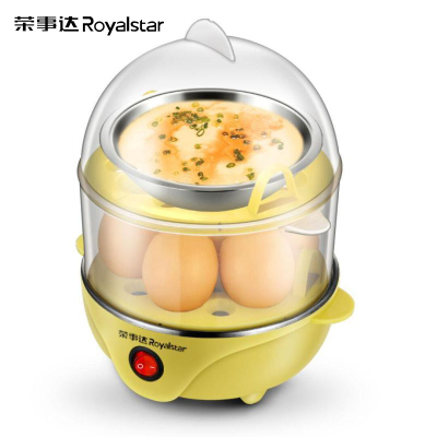 荣事达(Royalstar)煮蛋器RD-Q356 双层蒸蛋器自动断电304不锈钢发热底盘多功能蛋机小型煮蛋器