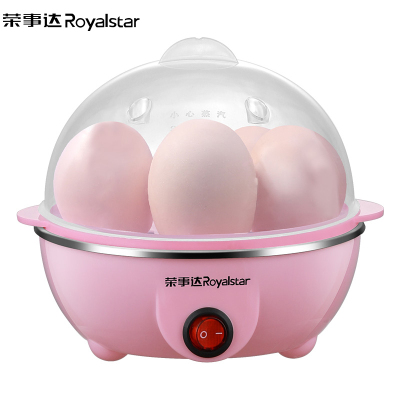 荣事达(Royalstar)煮蛋器RD-Q280蒸蛋器自动断电304不锈钢发热底盘多功能蛋机小型煮蛋器迷你鸡蛋羹