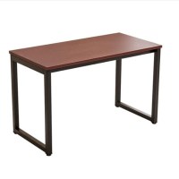 环杰电脑桌会议桌条形钢木桌洽谈桌160*80*75CM