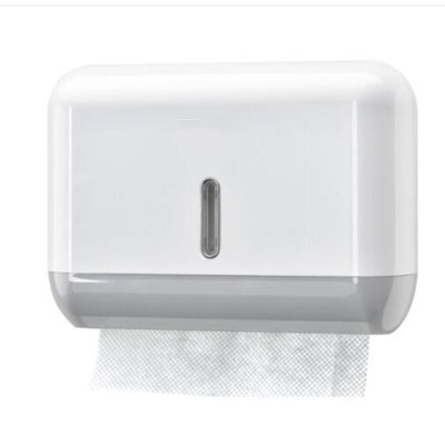 丰甲塑料擦手纸盒免打孔壁挂式卫生间纸巾盒抽纸盒FJ-378