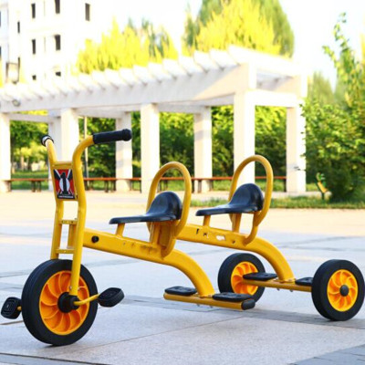 丰甲儿童三轮车自行车骑乘玩具双人脚踏车FJ-414