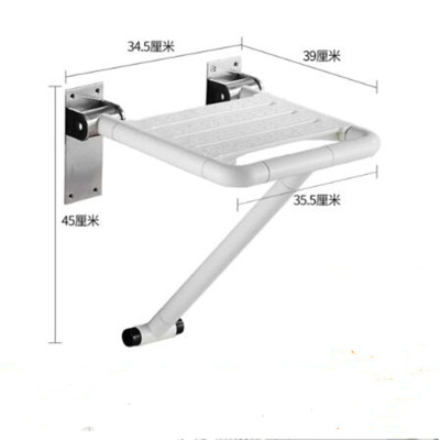 环杰浴室卫生间老人无障碍可折叠椅子墙壁凳子HJ-467