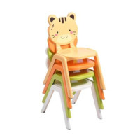 丰甲卡通款加厚椅FJ-506幼儿园靠背座椅塑料椅子(3-4岁)