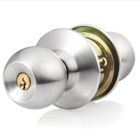 环杰不锈钢球形锁HJ-532室内外门锁通用型