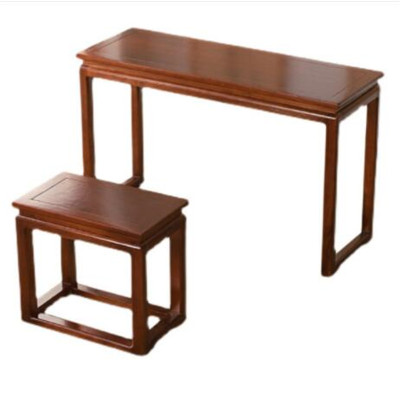 环杰实木古琴桌凳HJ-586仿古新中式国学书法画桌