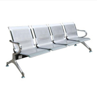 环杰等候椅排椅HJ-768不锈钢休息椅公共座椅四人位.