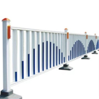 环杰城市道路栏杆HJ-892公路市政隔离栏杆锌钢护栏围栏1.2m高