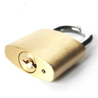 环杰黄铜挂锁实心铜抽屉锁储柜锁门锁40mm