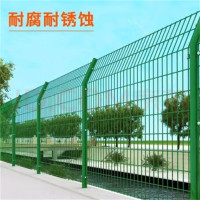 环杰围栏高速公路护栏网铁丝网1.8m高*3.5mm粗3m长(一网一柱