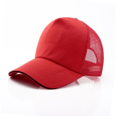环杰志愿者帽子HJ-1709鸭舌帽红色