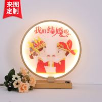 现代新中式中国风台灯usb充电卧室床头简约创意时尚酒店装饰灯具