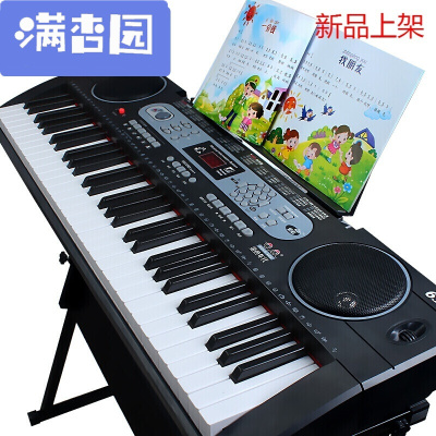 舒弗(LACHOUFFE)2021儿童61键电子琴多功能孩孩3-6岁初学者入电子钢琴