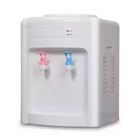 台式饮水机小型制热饮水机开水机可放大桶宿舍家用迷你饮水机|#01白色 温热型