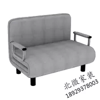 沙发床 现代简易客厅小型多功能折叠两用沙发 双人沙发椅