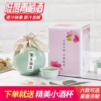 青梅酒花果酒桃花酒杨梅酒青梅酒荔枝酒桂花酒蓝莓酒甜酒女士酒低度果酒