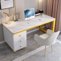 电脑台式桌简约现代家用学生卧室写字台学习办公小书桌子轻奢北欧