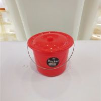 画桶跳舞小洗笔画塑料小红桶带有盖桶桶2升桶盖子清洁6升小桶|2升桶10只带盖子