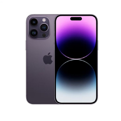 Apple iPhone 14 Pro Max 128G 国行正品 暗紫 A16芯片 2022性能旗舰芯 4800万高清摄像 灵动岛 国行 全网通5G手机 新环保包装