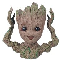 魏妮好 银河护卫队2树人格鲁特Groot小树精电影手办树脂模型玩具 S10新款花盆笔筒 树人格鲁特