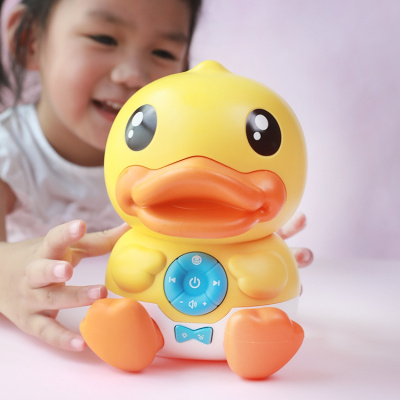 小鸭早教故事机0-3岁婴儿玩具英语音乐儿歌播放器学习机