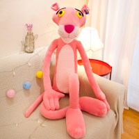 粉红豹毛绒玩具顽皮豹达浪豹1.6m公仔跳跳虎玩偶抱枕女生日 经典不穿衣款 2米.